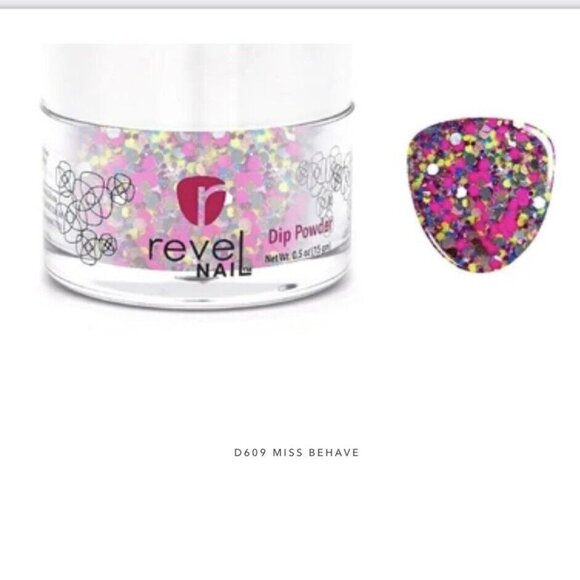 Revel Nail D609 "Miss Behave"‎ 0.5 oz. Dip Powder - Picture 1 of 1